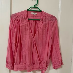Madewell wrap top